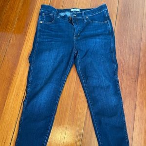 Madewell high rise skinny jeans